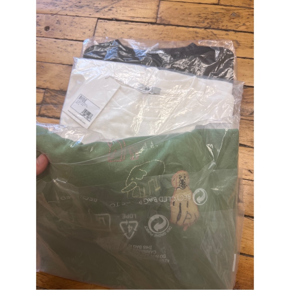 Bode Green Tiny Zoo Tee